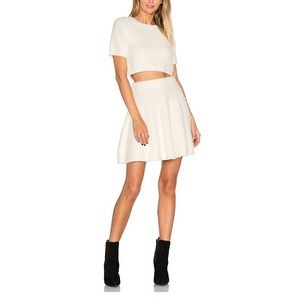 Lovers & Friends Be Flirty Crop Top and Skirt